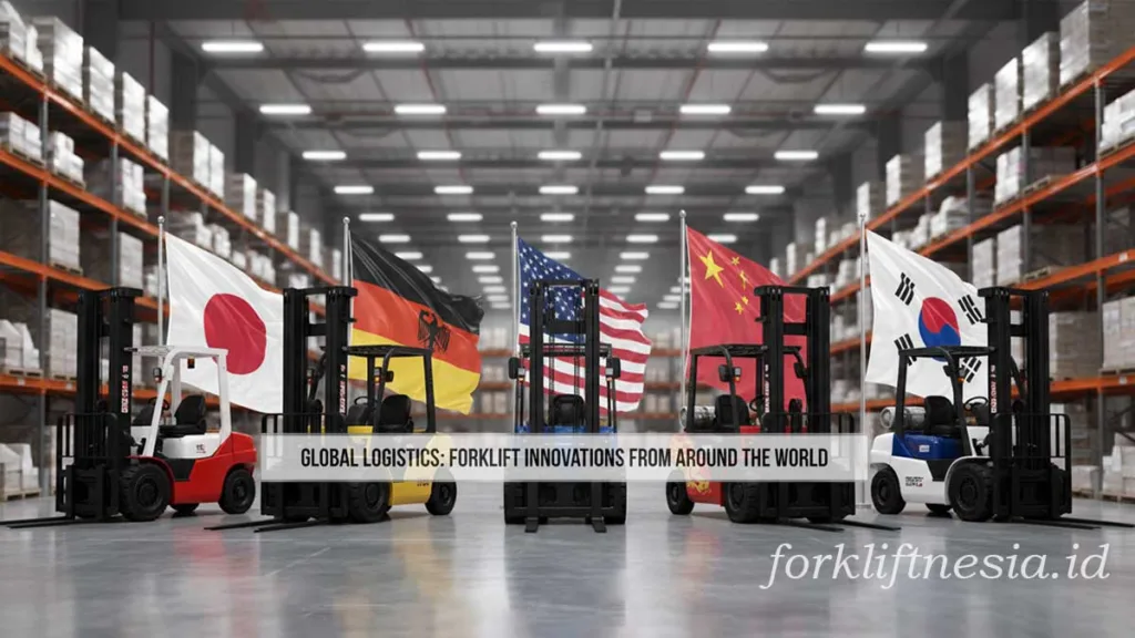 5 Negara Pembuat Forklift Terbaik Dominasi Pasar Global