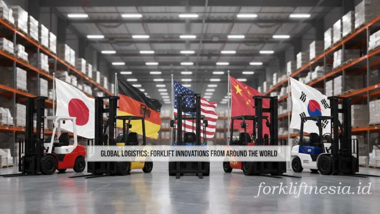 5 Negara Pembuat Forklift Terbaik Dominasi Pasar Global