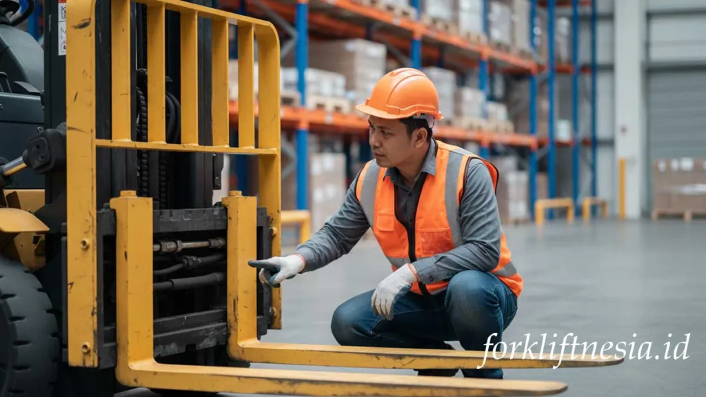 Bagian Forklift yang Harus Diperiksa Agar Operasional Aman & Awet