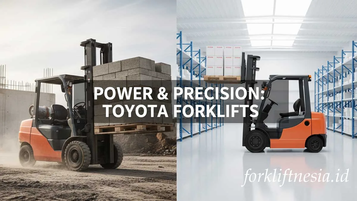 Forklift Toyota: Panduan Lengkap Spesifikasi, Tipe & Tips Memilih Terbaik