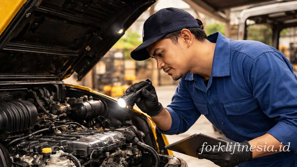 Panduan Ultimate Beli Forklift Bekas: Cek 9 Bagian Ini Agar Tidak Tertipu & Boncos!
