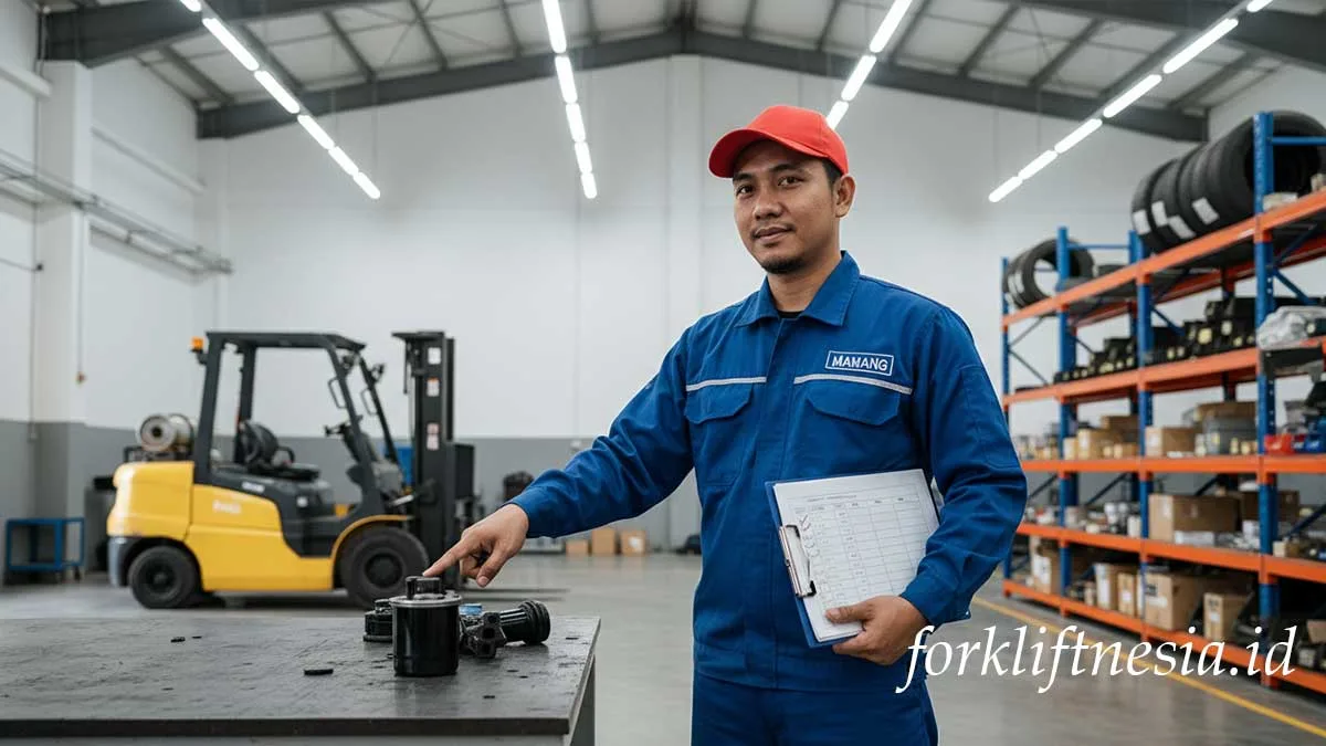 13 Spare Part Forklift yang Wajib Diganti Berkala: Panduan Lengkap Anti-Mogok