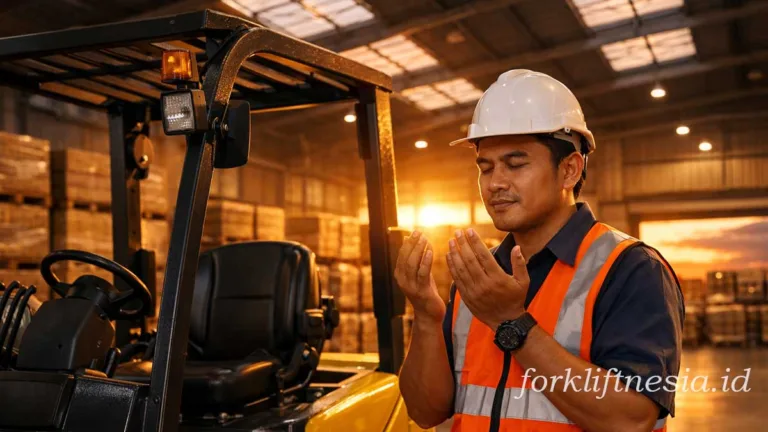 Strategi Optimasi Forklift Bulan Puasa, Safety Operator, dan Manajemen Waktu