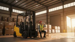 forklift saat puasa dan Lebaran