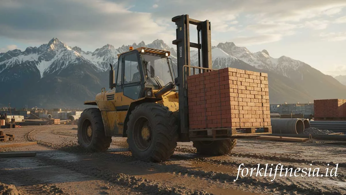 Panduan Lengkap Rough Terrain Forklift: Raja Medan Berat & Solusi Forklift Rough Terrain