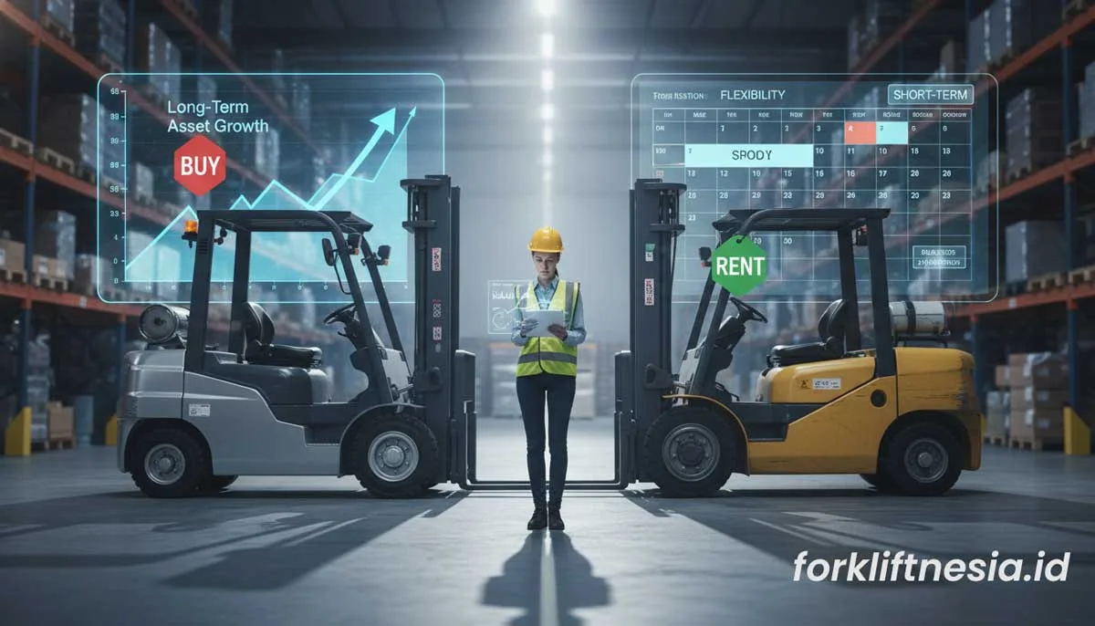 Sewa atau Beli Forklift? Panduan Strategi Efisiensi Alat Berat untuk Perusahaan