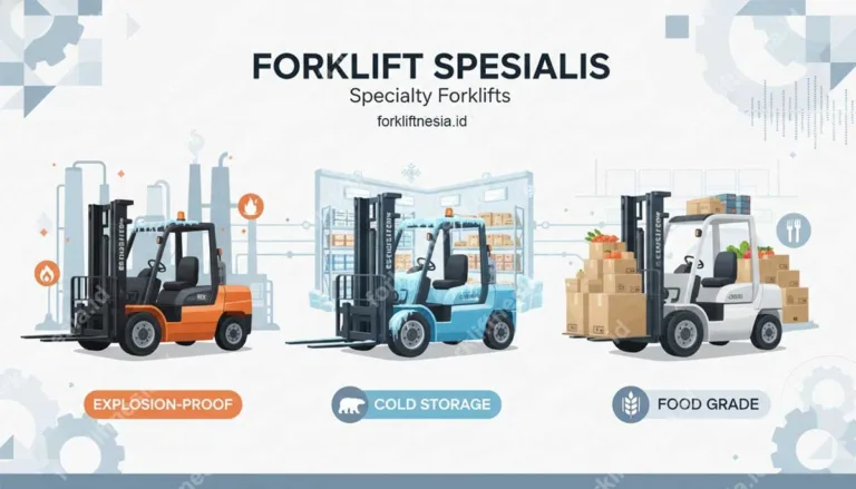 Forklift Spesialis Cold Storage, Food Grade dan Explosion-Proof