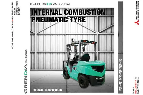 Review Forklift Mitsubishi Grendia Kapasitas Angkut 1.5 Hingga 3.5 Ton
