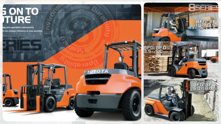 Toyota Forklift 8 Series (1.0 - 8.0 Ton)